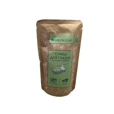 Суміш для глазурі Green Leaf Веган 25гр  арт. 07783