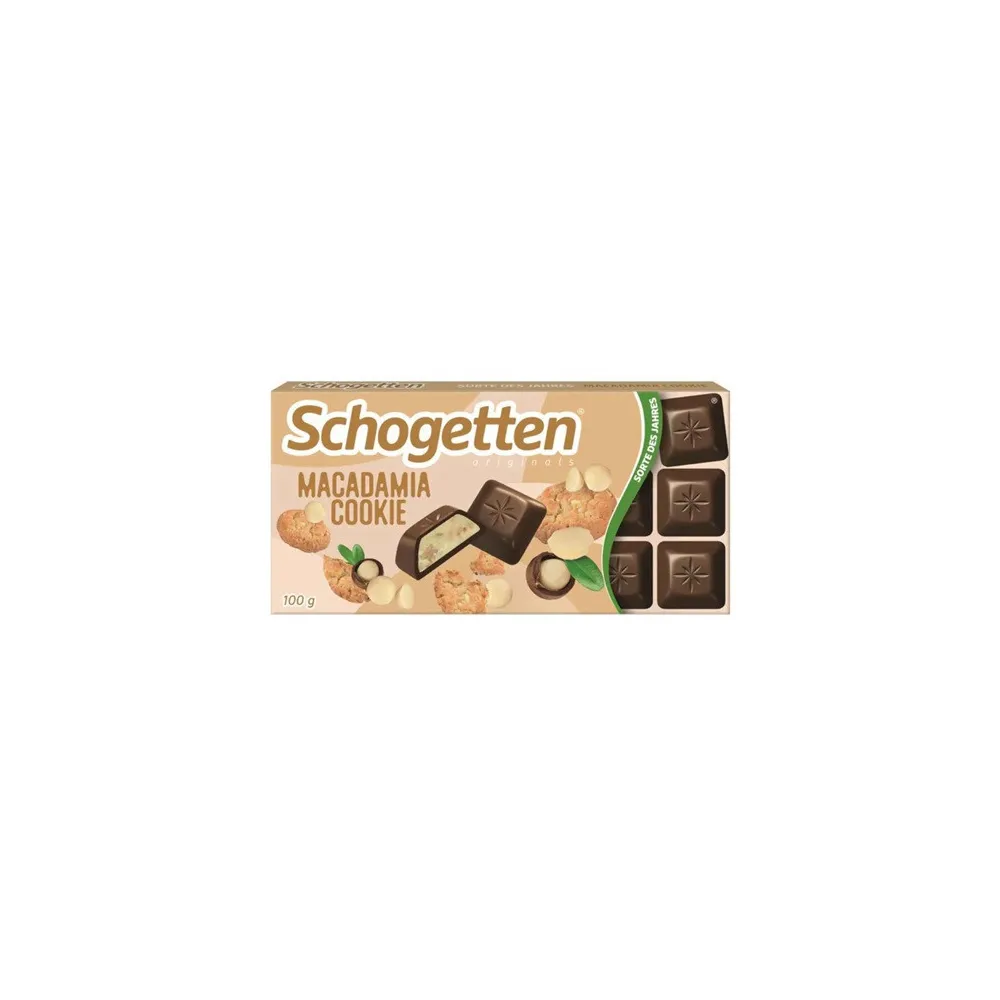 Шоколад Schogetten макадамія 100гр  арт. 10238 