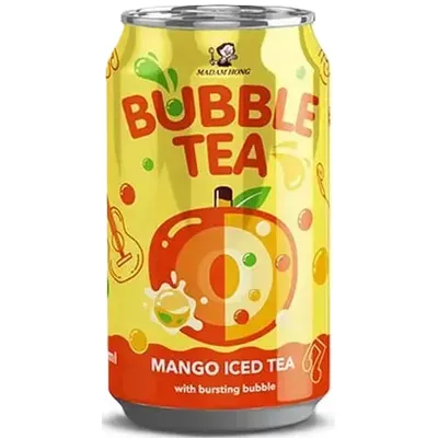 Чайний напій Madam Hong Bubble Tea Манго 0,32л  арт. 09874