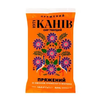 Сир Канів Пряжений 160гр  арт. 05507
