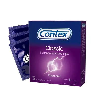 Презирватив Contex Класичніі 3шт  арт. 01955