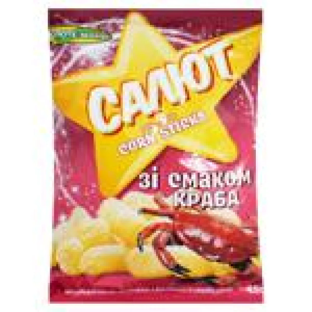 Кукурудзяні палички Салют Краб 45гр  арт. 10887 