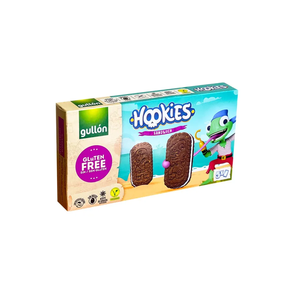 Печиво Gullon Hookies сендвіч б/гл 230гр  арт. 05886 