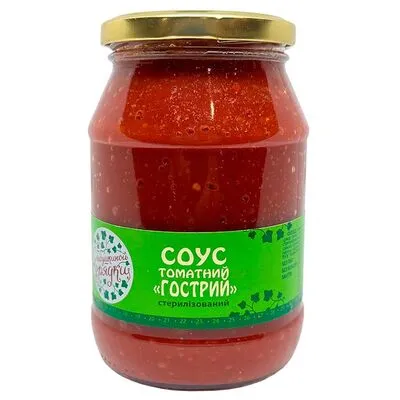 Соус З бабусиної грядки томатний гострий 460гр  арт. 07001