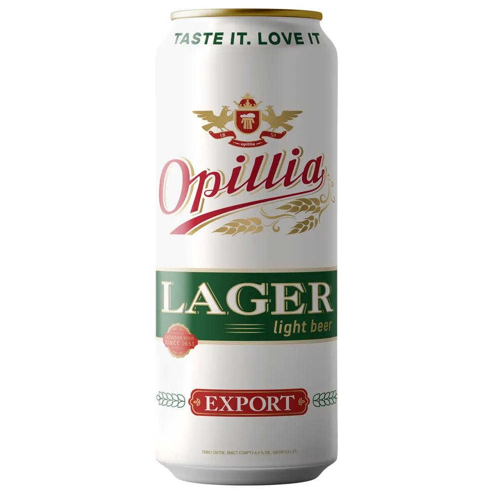 Пиво Опілля Lager  з/б 0.5л  арт. 07022 