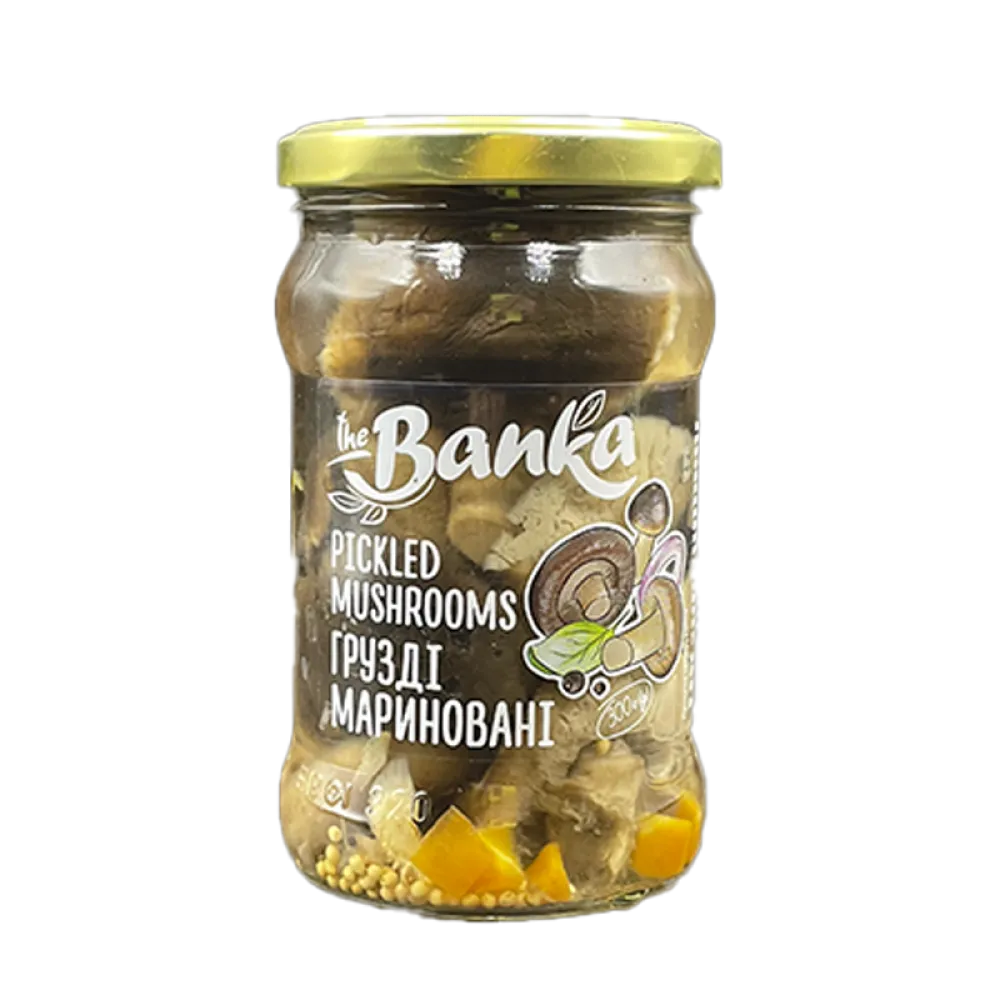 Гриби The Banka Грузді марин. 300гр  арт. 04307 