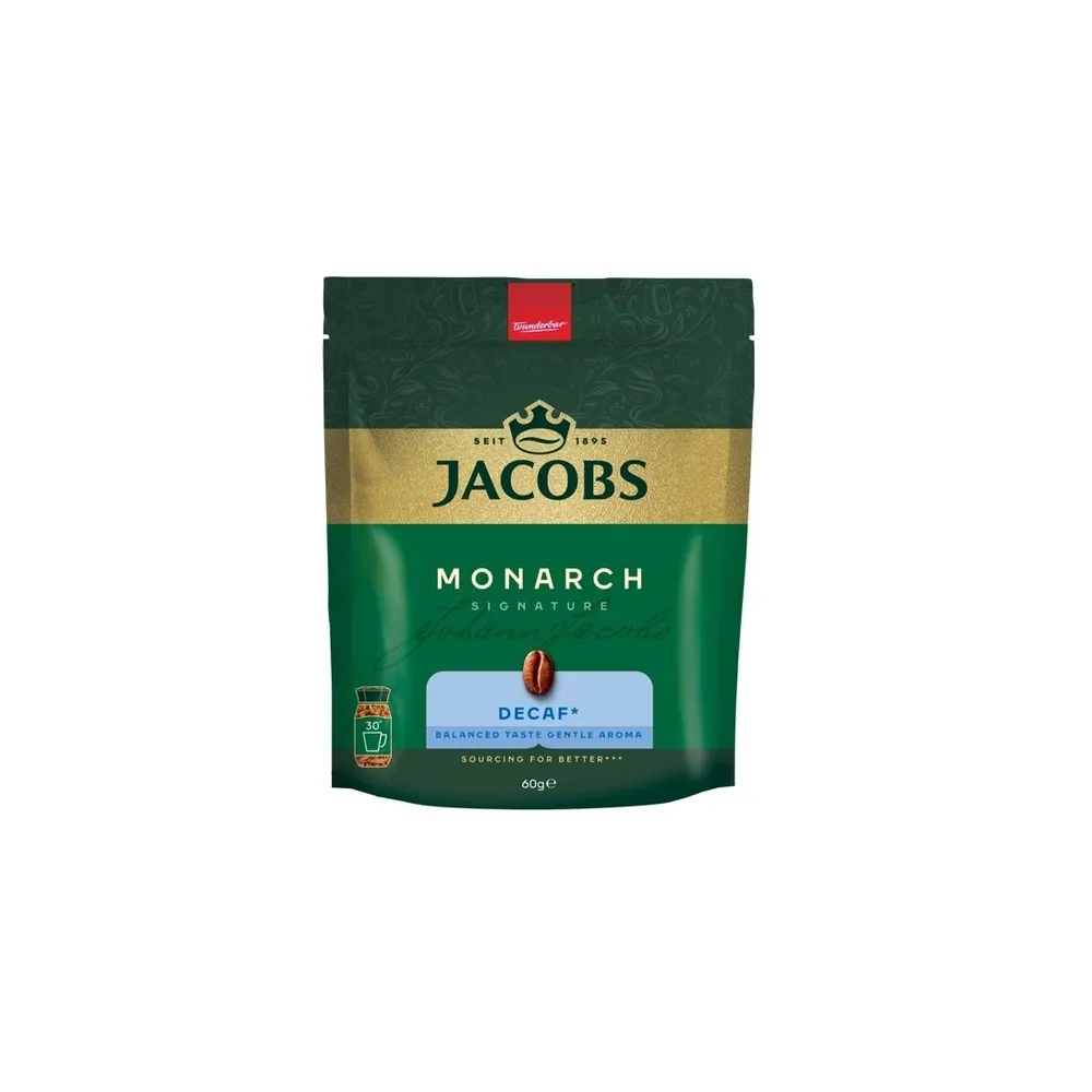 Кава розч. Jacobs Monarch Decaf 60гр  арт. 08498 