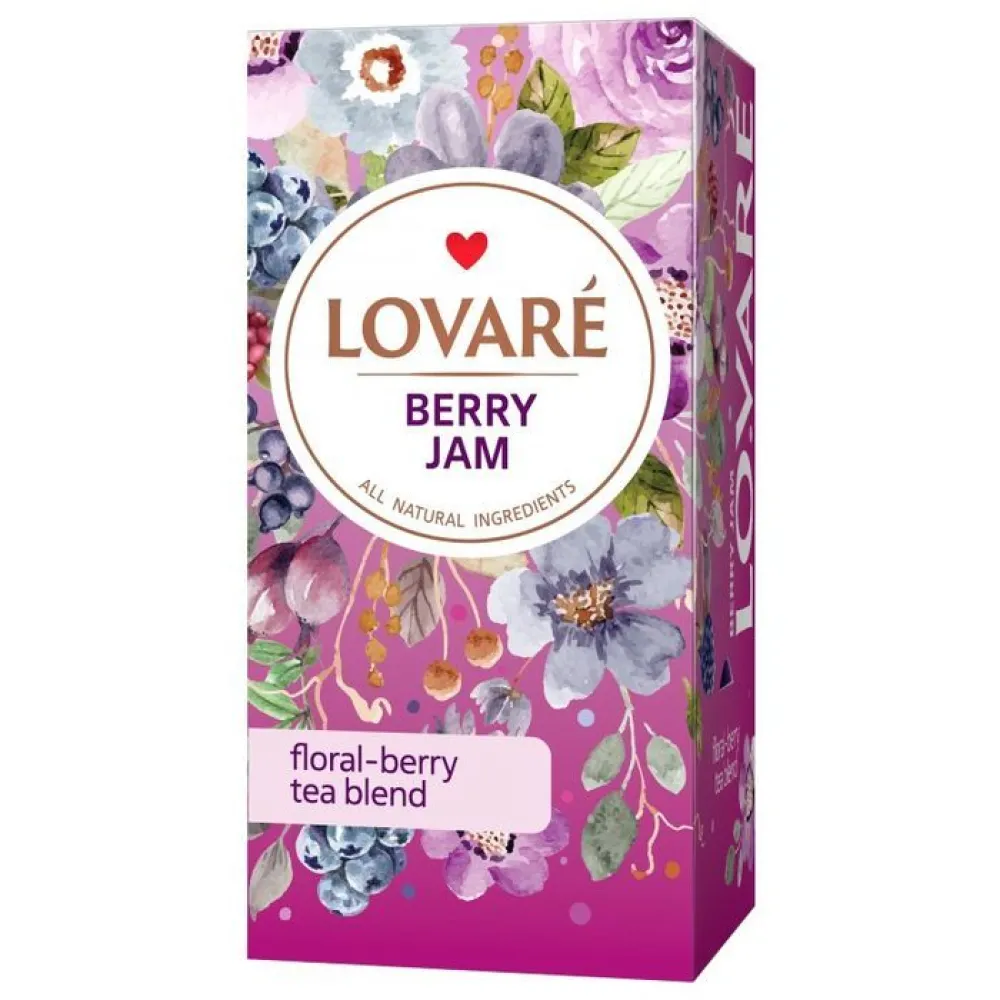 Чай Lovare Berry Jamp 24пак  арт. 04725 