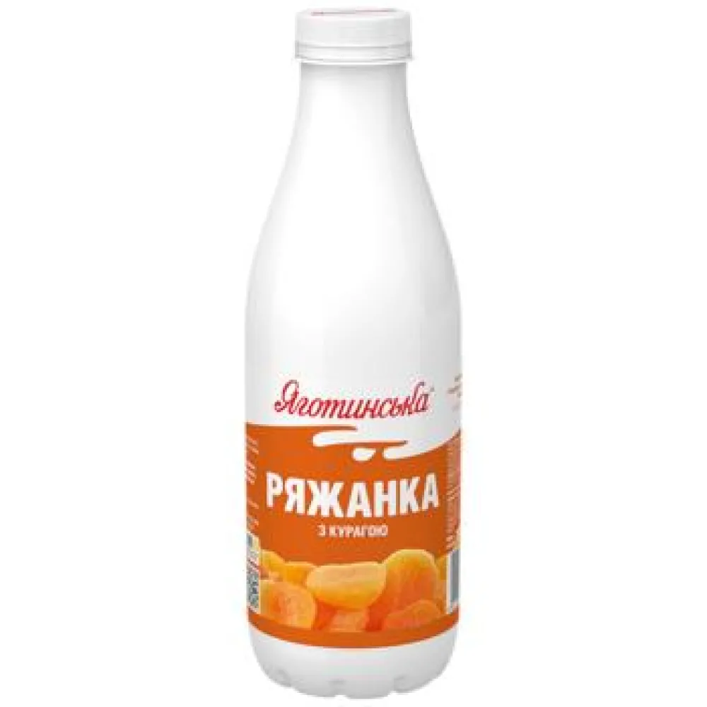 Ряжанка Яготин з курагою 750гр  арт. 09432 