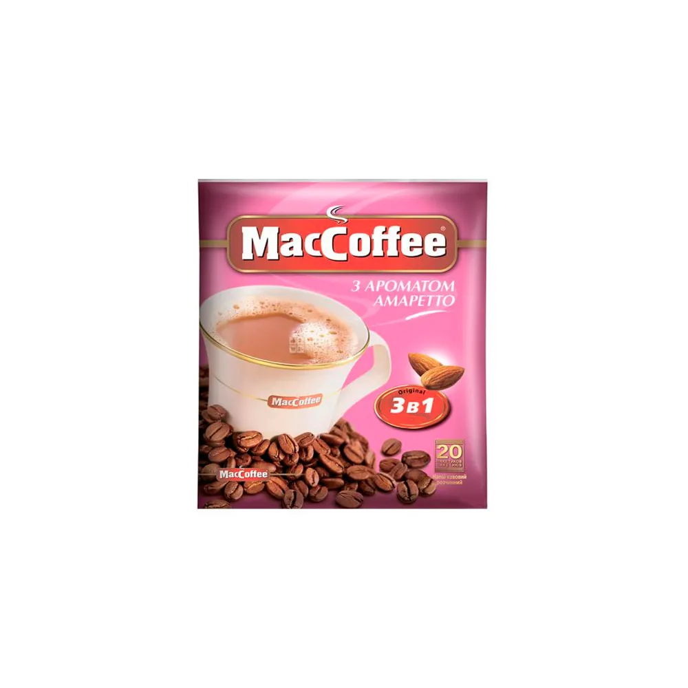 Кава стік MacCoffee Амаретто 20г  арт. 04591 