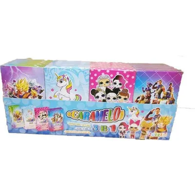 Цукерка Caramelo 3в1 17гр  арт. 07802