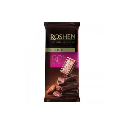 Шоколад Roshen Brut 80% 85гр  арт. 07983