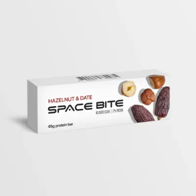 Батончик Space Bite Hazelnut & Date 45гр  арт. 08854