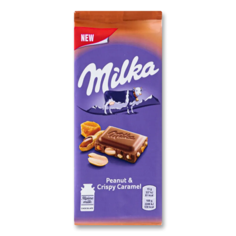 Шоколад Milka Peanut 90гр  арт. 06932 