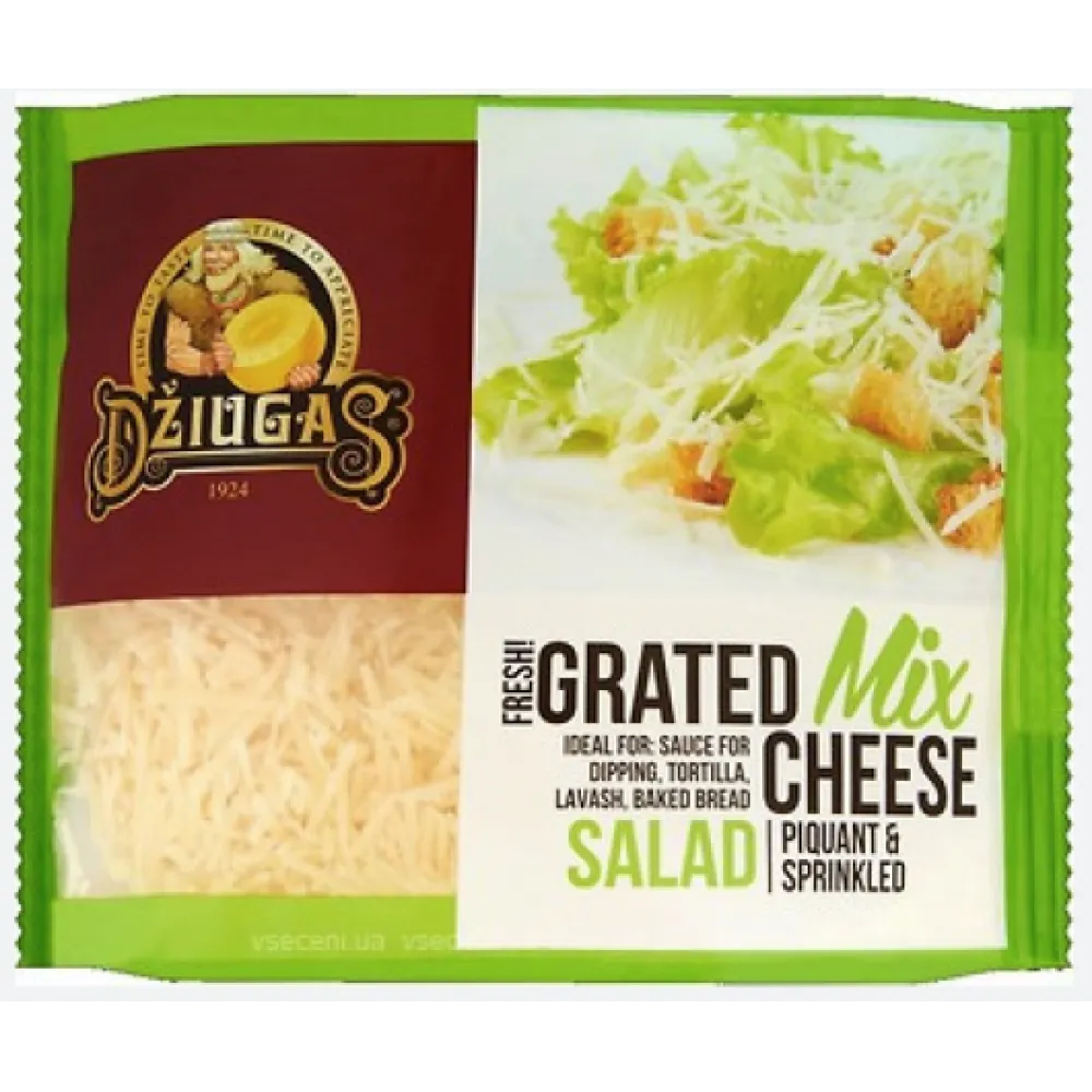 Сир Dziugas Salad тертий 200гр  арт. 08189 