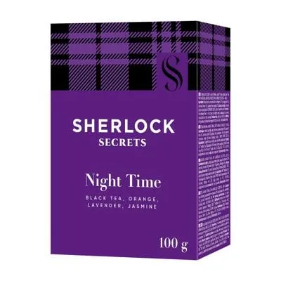 Чай Sherlock Night Time 100гр  арт. 05018