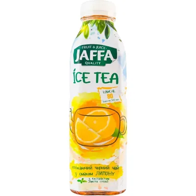 Холодний чай Jaffa чорний лим.з екс.стевії 0.5л  арт. 06458