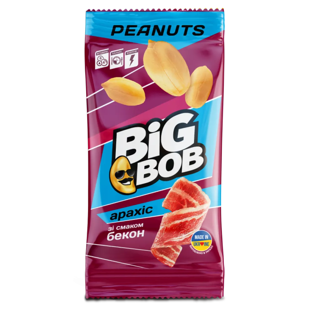 Арахіс Big Bob Бекон 60гр  арт. 00584 