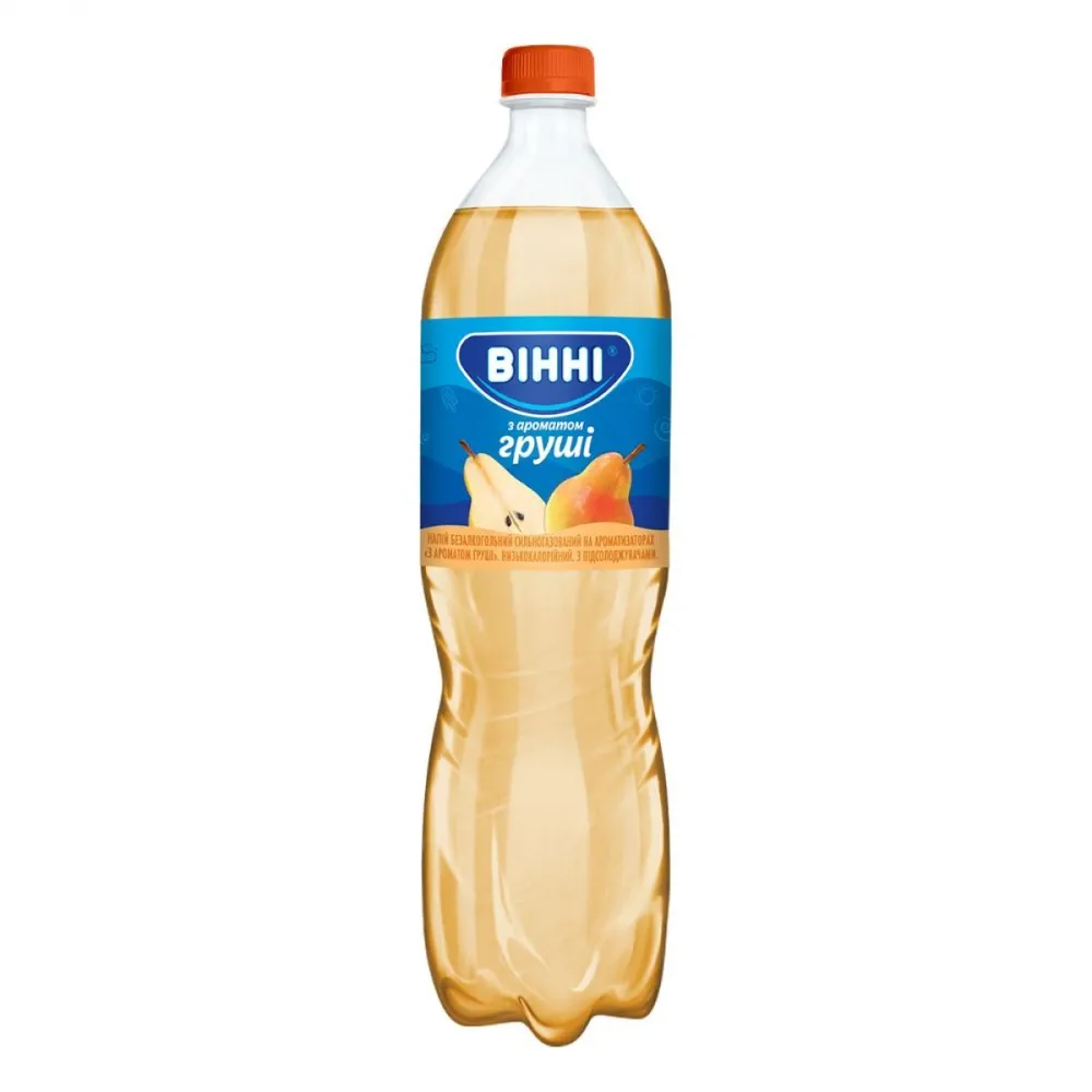 Напій газований Вінні Груша 1,5л  арт. 07108 