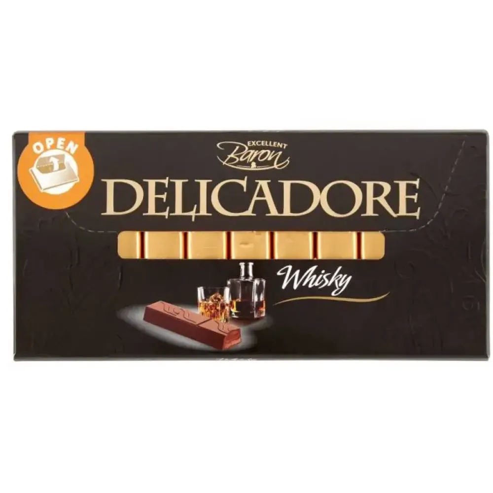 Шоколад Delicadore Віскі 200гр  арт. 07655 