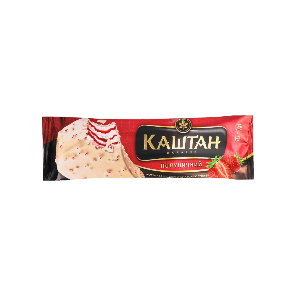 Морозиво Хладик Каштан полун 75гр  арт. 02497 