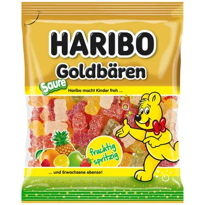 Желейна цукерка Haribo Goldbaren Saure 175гр  арт. 09123