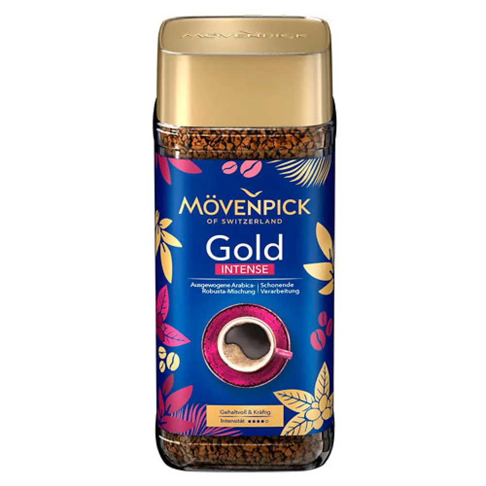 Кава розч. Movenpick Gold Intense 200гр  арт. 08821 