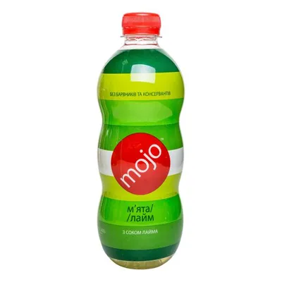 Напій газований Mojo mint/lime 0.5л  арт. 00344