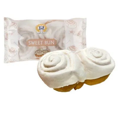 Булочка Рома Sweet Bun в глаз біл.шок. 160гр  арт. 02235