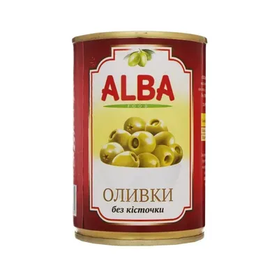 Маслини Alba б/к 280гр  арт. 05267