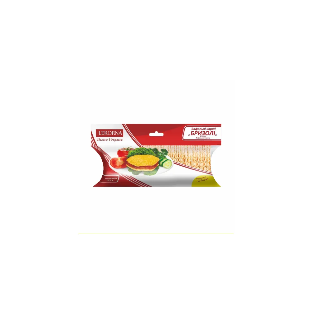 Коржі Lekorna Брізоль 50гр  арт. 00445 