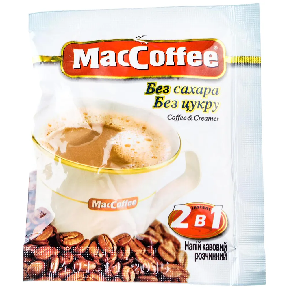 Кава стік MacCoffee 2в1 б/ц 12гр  арт. 06007 