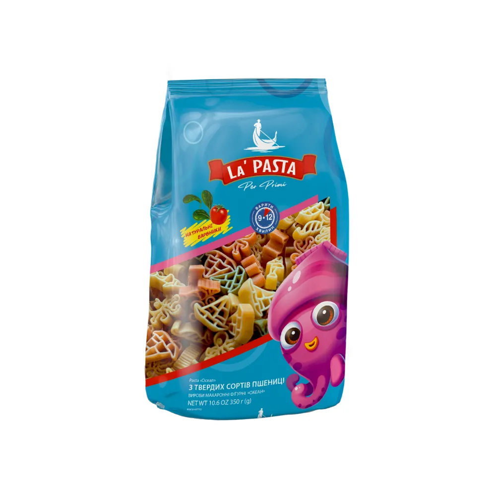 Макарони La Pasta Океан 350гр  арт. 08255 