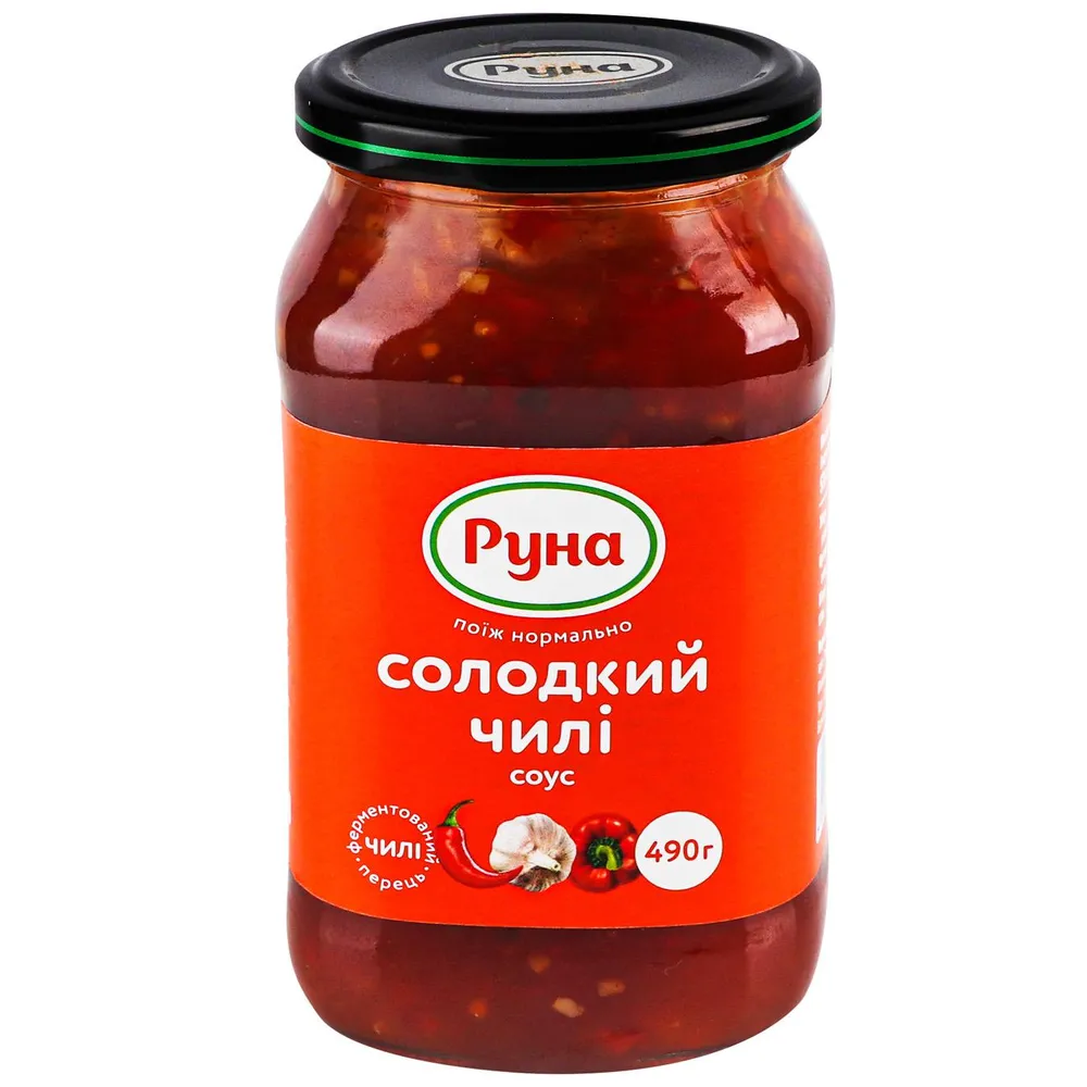 Соус Руна Солодкий чилі 490гр  арт. 06893 
