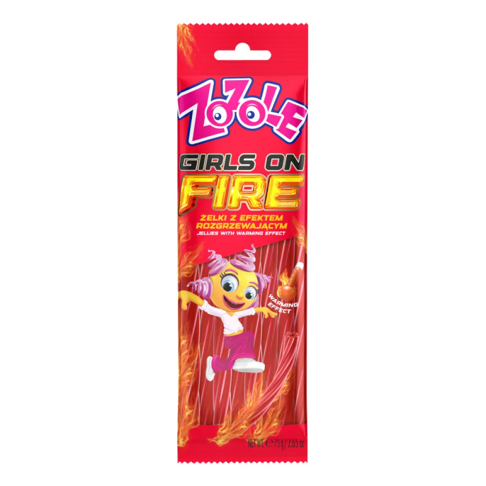Желейна цукерка Zozole Girl on Fire 75гр  арт. 08341 