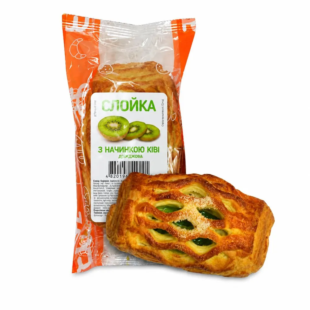 Слойка НБХЗ з ківі 90гр  арт. 09814 