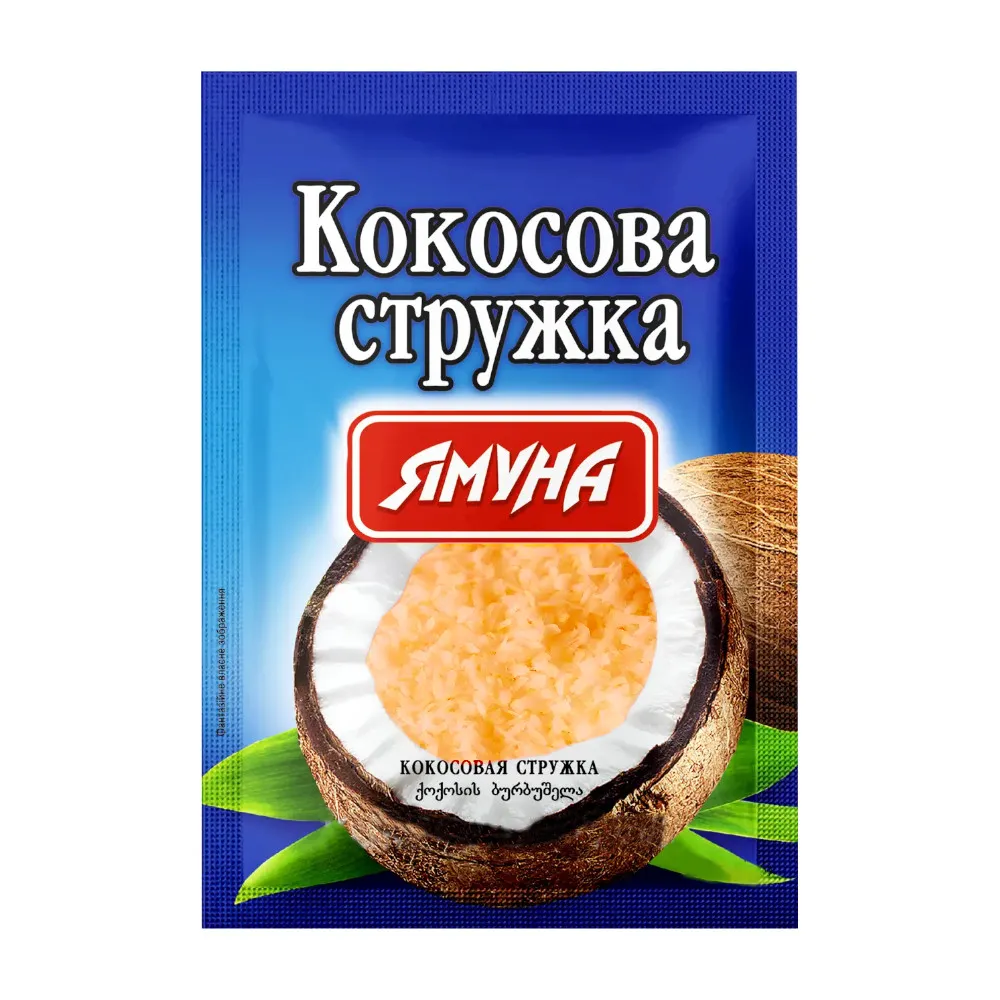 Приправа Кокосова стружка Ямуна кольорова 25гр  арт. 02583 