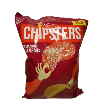 Чипси Chipster's Салямі 120гр  арт. 06704