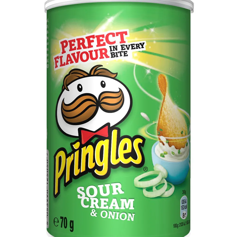 Чипси Pringles смет.-циб. 70гр  арт. 08291 
