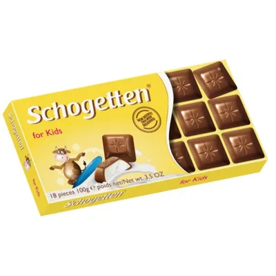Шоколад Schogetten дитячий 100гр  арт. 08226