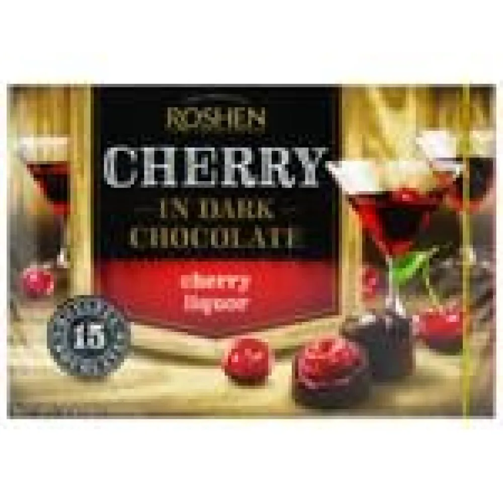 Набір цукерок Roshen Cherry з виш.лікером 155гр  арт. 09838  - фото 2