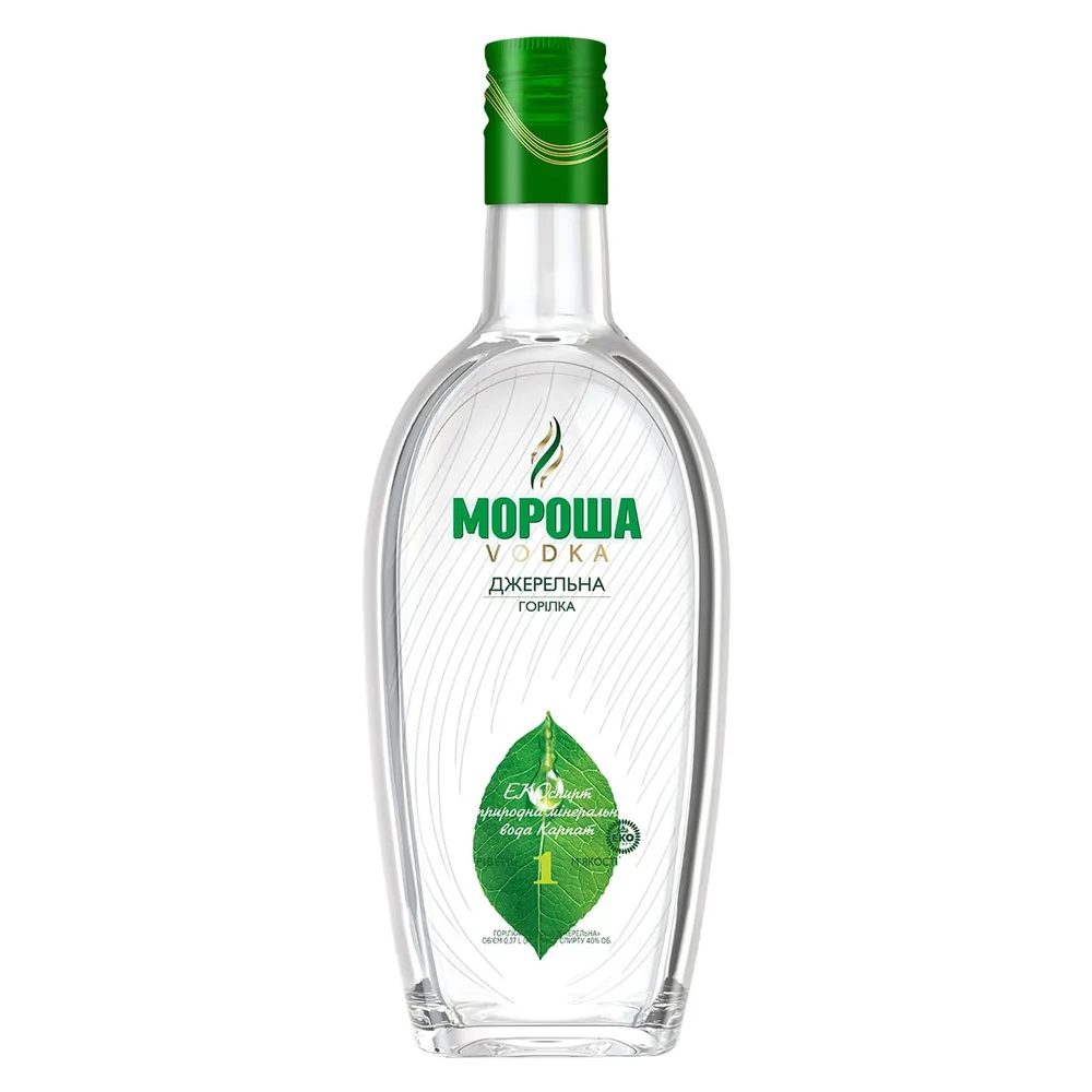 Горілка Мороша Джерельна 0,37л  арт. 00270 
