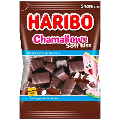 Маршмелоу Haribo Soft Kiss 200гр  арт. 01406
