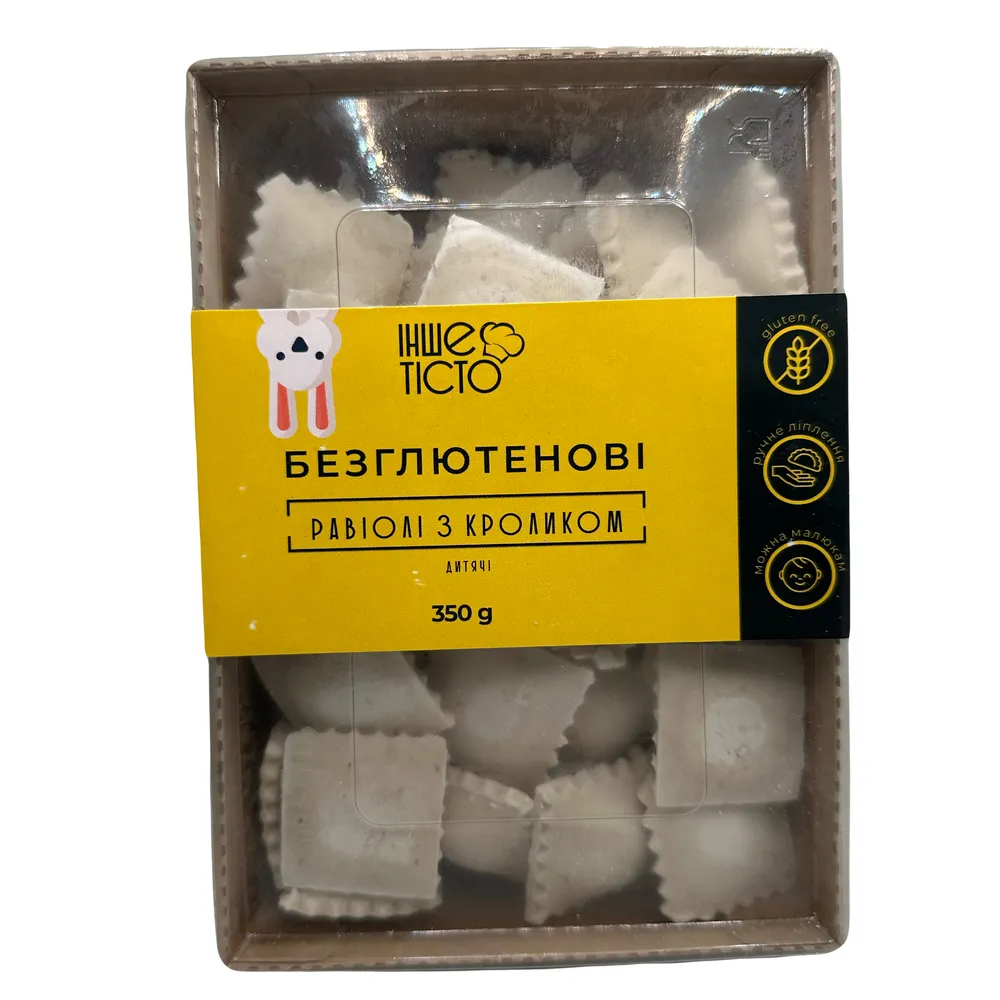 Равіолі Інше Тісто з кроликом б/гл 350гр  арт. 08297 