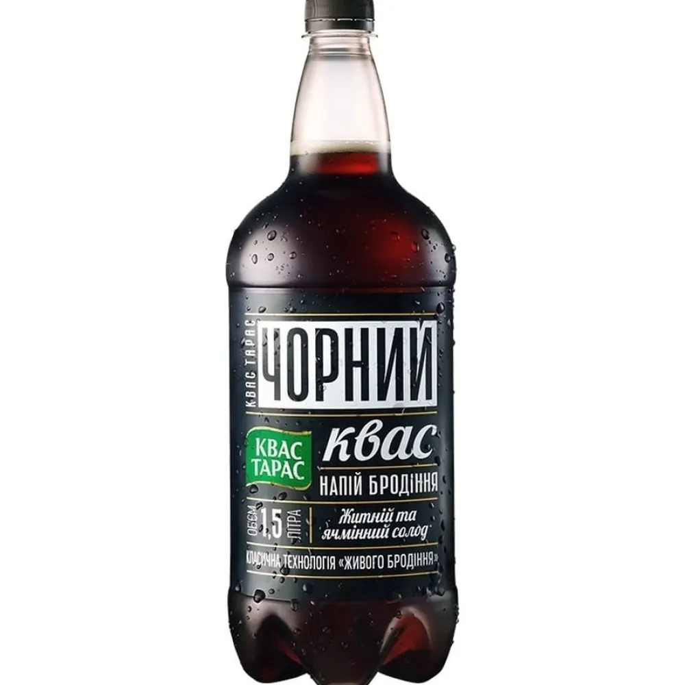 Квас Тарас Чорний 1,5л  арт. 09498 