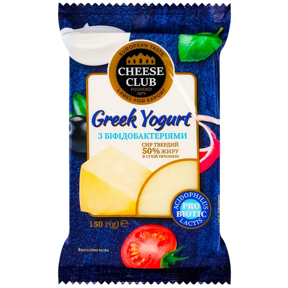 Сир Cheese Club Greek Yogurt 150гр  арт. 07469 