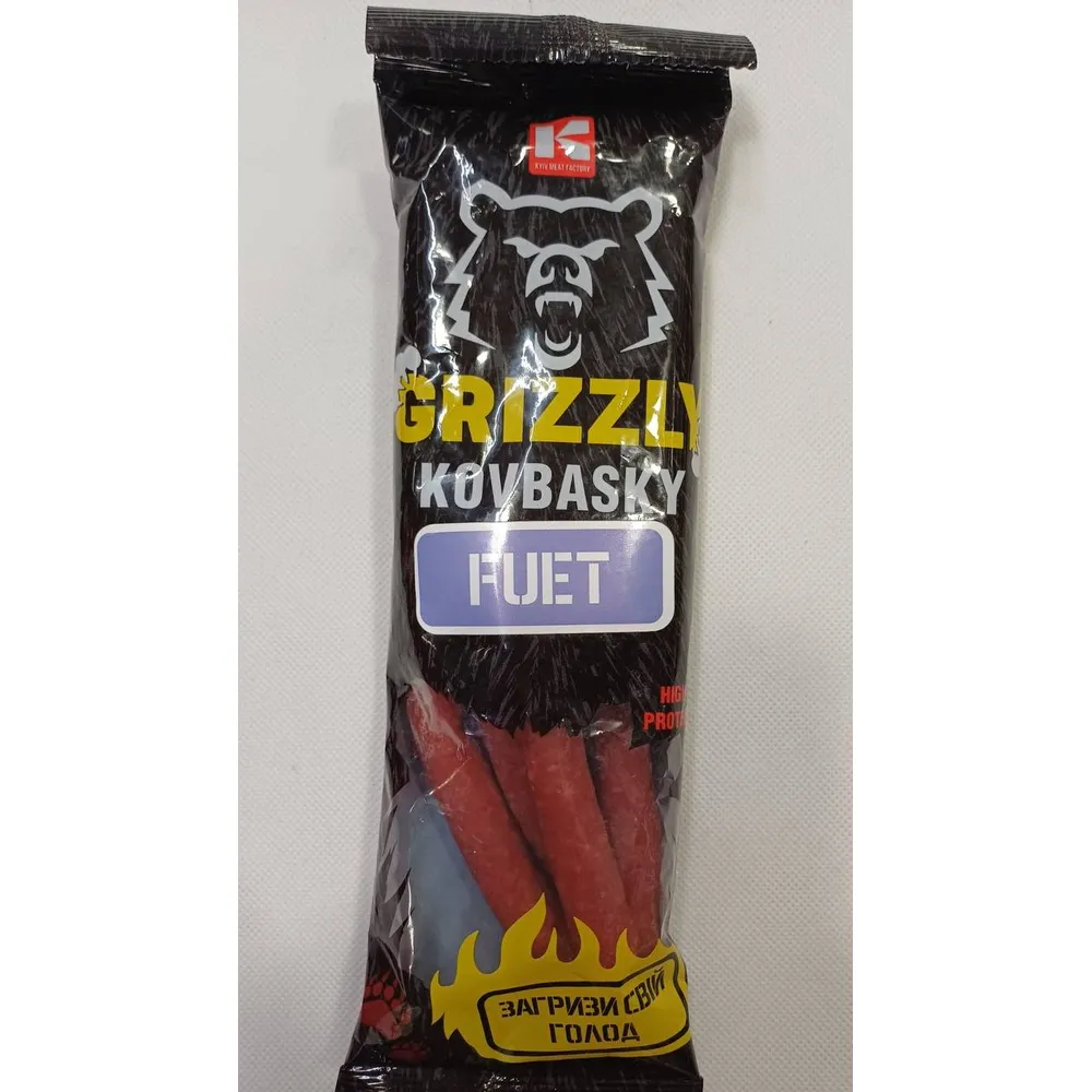 Ковбаски Grizzly Fuet 80гр  арт. 10934 