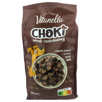 Сухий сніданок Vitanella шоколад 250гр  арт. 08191