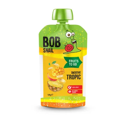 Смузі Bob Snail Бан-анан-манго 120гр  арт. 06731