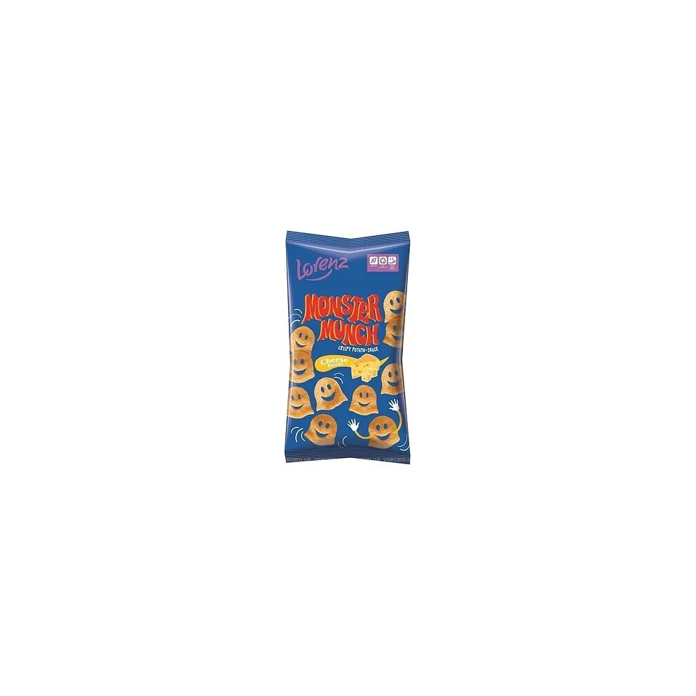 Снек Lorenz карт. Monster Munch сир 75гр  арт. 05907 